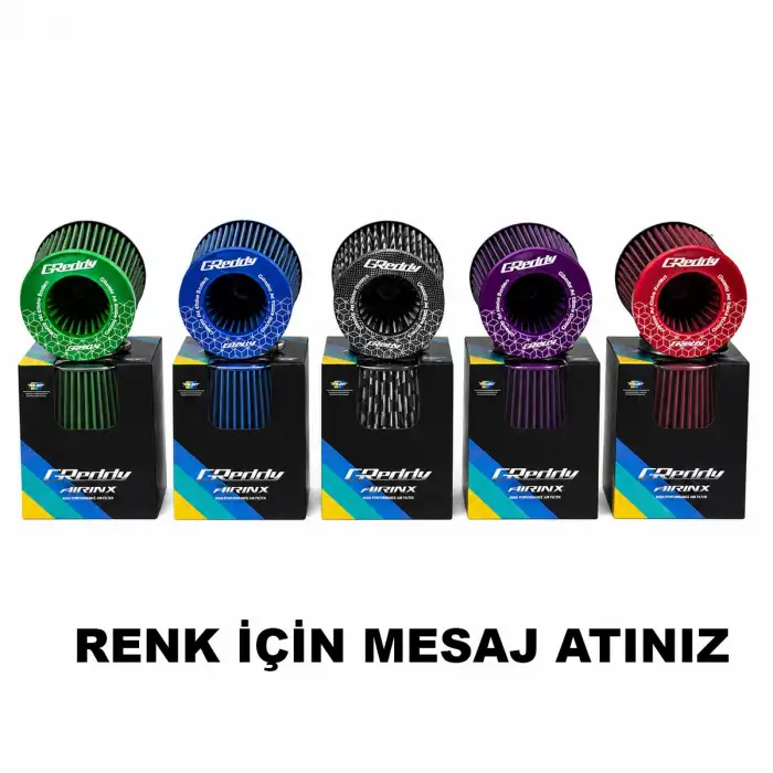 Greddy 76mm Açık Hava Filtresi-Renk İçin Mesaj Atınız