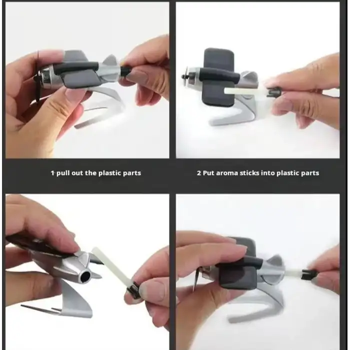 Güneş Enerjisi İle Çalışan Pervaneli Uçak Temalı Oto Kokusu