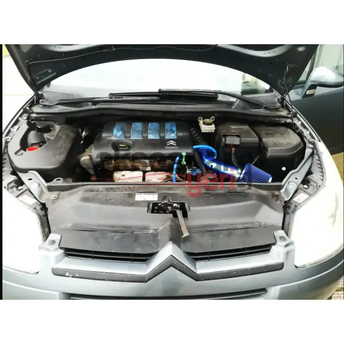 Hava Filtresi Uzatma Borusu 43cm Mavi Renk