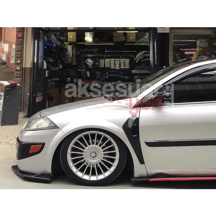 Her Araca Uyumlu Renkli 8 Parça Üniversal Yan Etek Çıtası - Marşbiyel - A+ Kalite