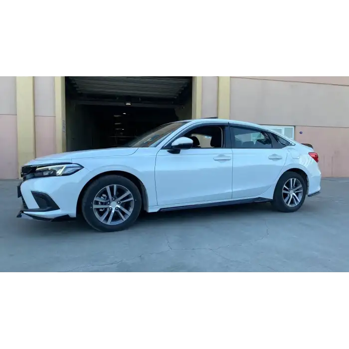 Honda Civic 2021-2022 Fe1 Yeni Kasa Kromlu Cam Rüzgarlığı A+ İthal Ürün