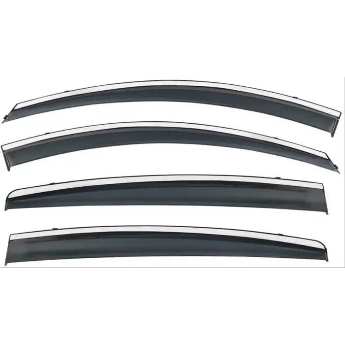 Honda Civic 2021-2022 Fe1 Yeni Kasa Kromlu Cam Rüzgarlığı A+ İthal Ürün