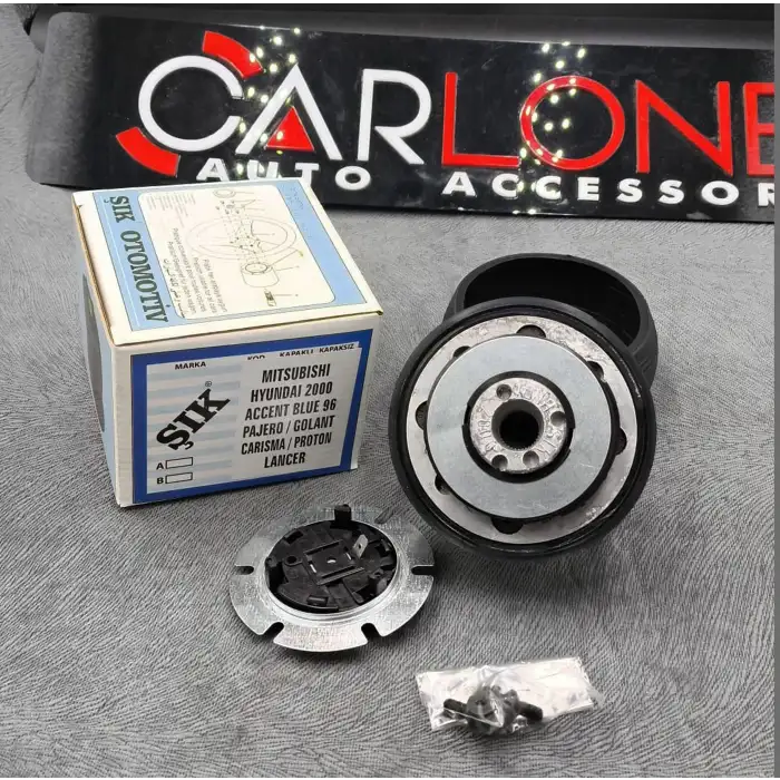 Hyundai Accent Yumurta Kasa 1996-2000 Uyumlu Sabit Spor Direksiyon Göbeği Momo Tip