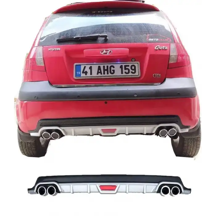HYUNDAİ GETZ UYUMLU DİFÜZÖR ARKA TAMPON EKİ/CRL.MDL