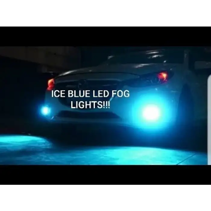 ICE BLUE Angel Sis Farı Metal Alaşım Gövde 76mm