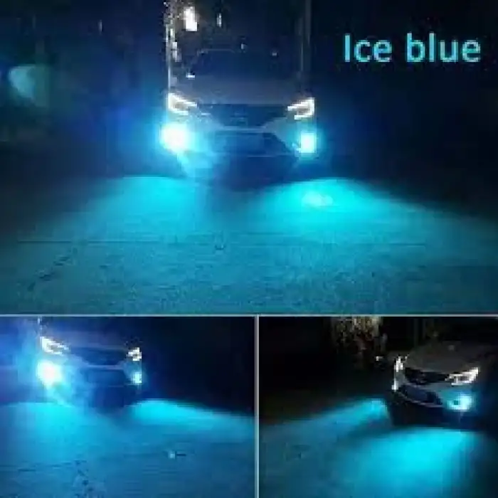 ICE BLUE Angel Sis Farı Metal Alaşım Gövde 76mm