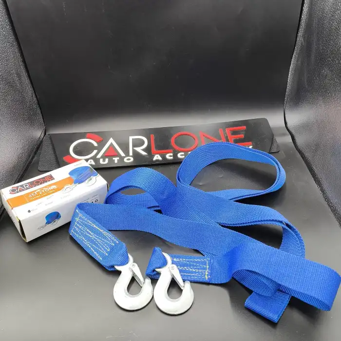 İlkyardım Çeki Halatı Halatı 4 mt - 2 Ton Çekme Gücü