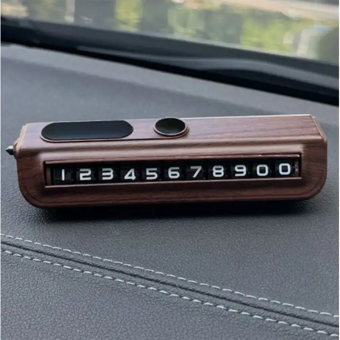 İmdat Çekiçli Metal Uçlu Araç Numaratör Ahşap Renk Premium 1.Sınıf İthal Ürün