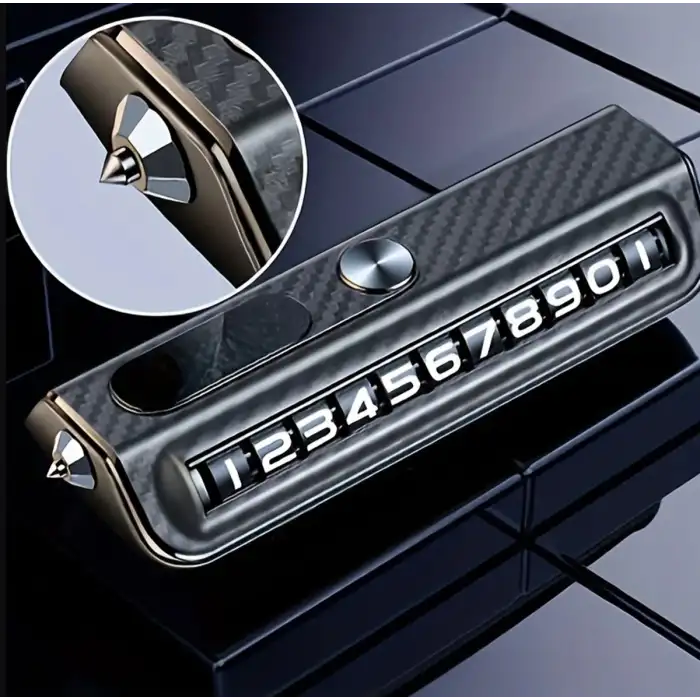 İmdat Çekiçli Metal Uçlu Araç Numaratör Siyah Renk Premium 1.Sınıf İthal Ürün