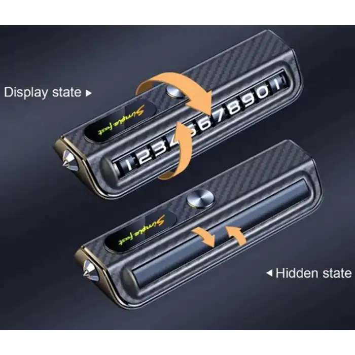 İmdat Çekiçli Metal Uçlu Araç Numaratör Siyah Renk Premium 1.Sınıf İthal Ürün