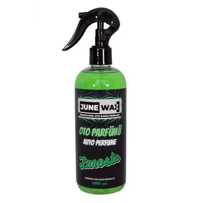 June Wax Profesyonel Oto Bakım Ürünleri Lacoste Oto Parfümü