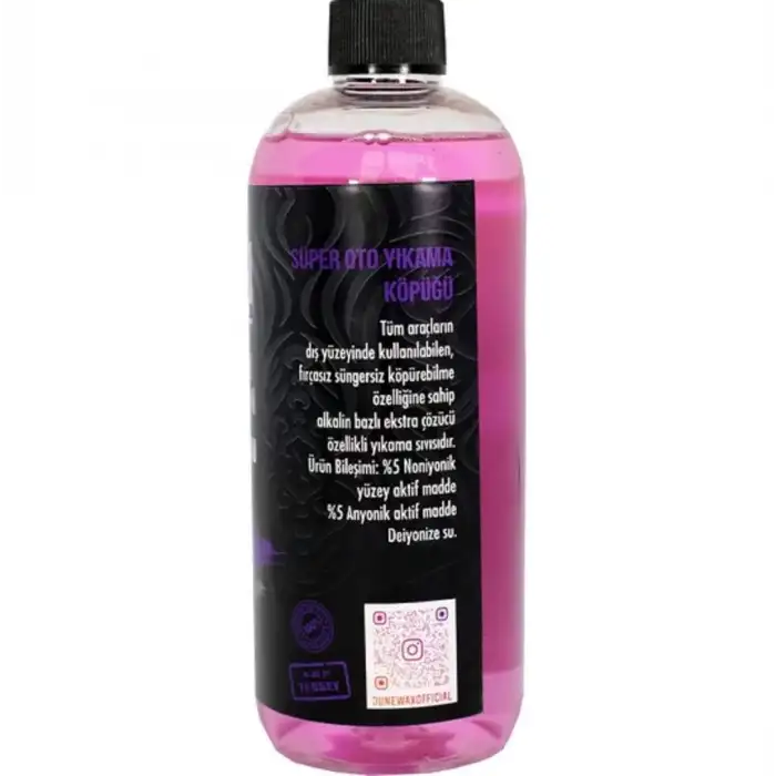 June Wax Profesyonel Oto Bakım Ürünleri Süper Oto Yıkama Köpüğü