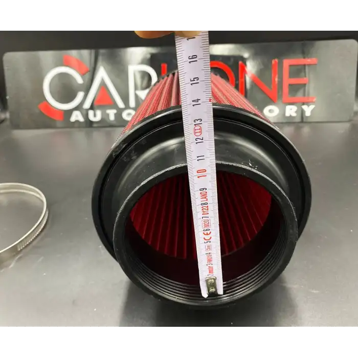 K&N Kn Performans Artırıcı Açık Hava Filtresi 10cm Huni Tip Kırmızı Renk - Yüksek Performans