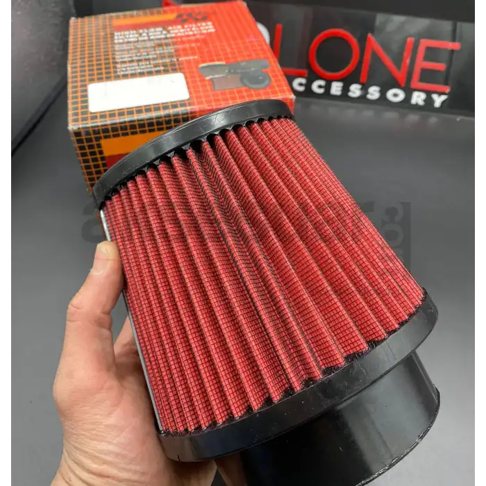 K&N Kn Performans Artırıcı Açık Hava Filtresi 10cm Kırmızı Renk - Yüksek Performans