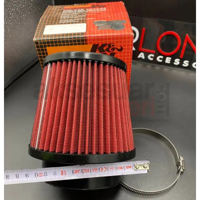 K&N Kn Performans Artırıcı Açık Hava Filtresi 10cm Kırmızı Renk - Yüksek Performans