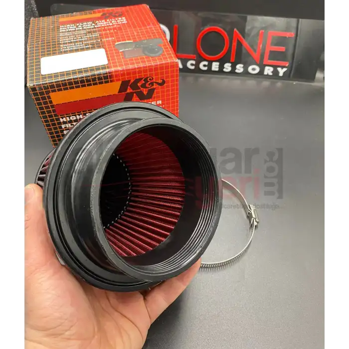 K&N Kn Performans Artırıcı Açık Hava Filtresi 10cm Kırmızı Renk - Yüksek Performans