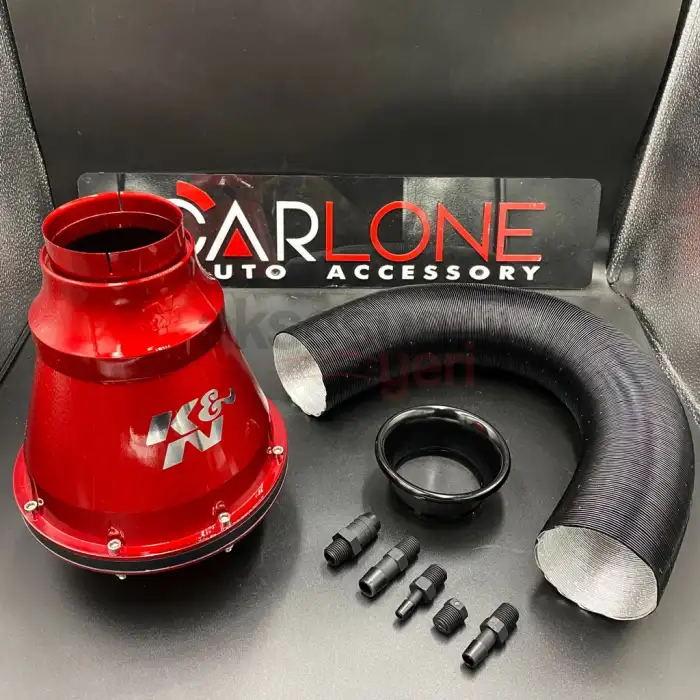 K&N Kn Performans Artırıcı Apollo Tip Açık Hava Filtresi 6.5cm Kırmızı Renk - Yüksek Performans