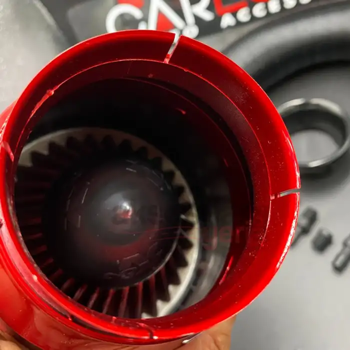 K&N Kn Performans Artırıcı Apollo Tip Açık Hava Filtresi 6.5cm Kırmızı Renk - Yüksek Performans