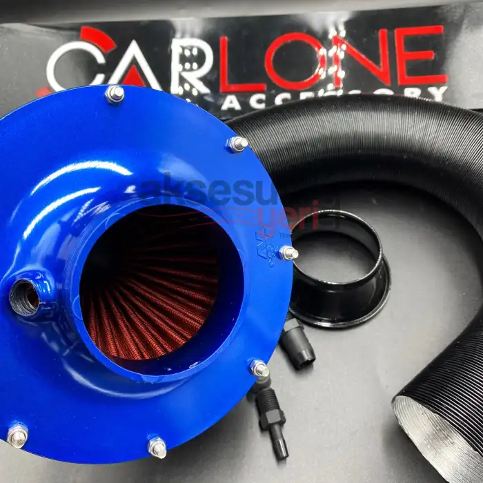 K&N Kn Performans Artırıcı Apollo Tip Açık Hava Filtresi 6.5cm Mavi Renk-Yüksek Performans
