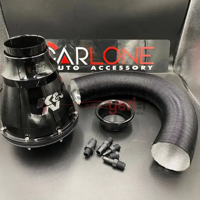 K&N Kn Performans Artırıcı Apollo Tip Açık Hava Filtresi 6.5cm Siyah Renk - Yüksek Performans