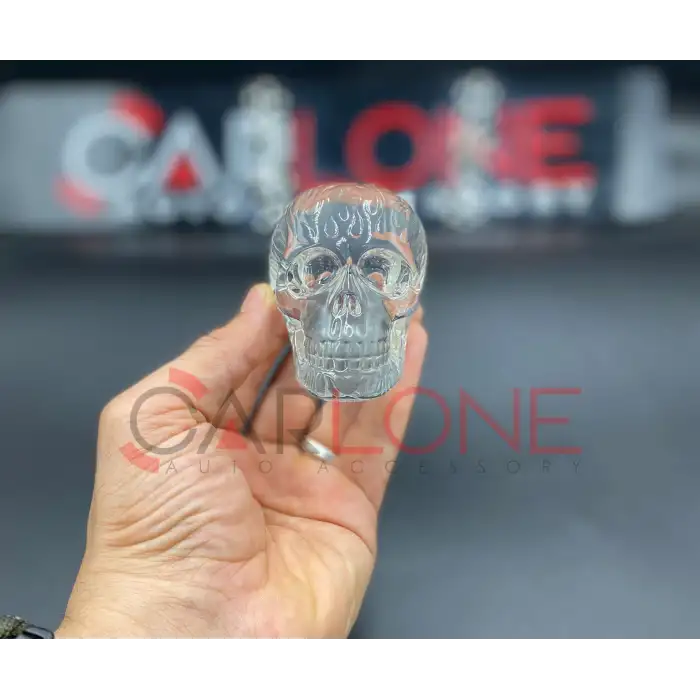 Kafa Tası Kuru Kafa Vites Topuzu-Şeffaf Model-Premium Ürün