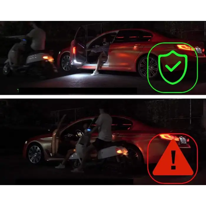 Kapı İkaz Uyarı Ledi - Kapı İkaz Işığı - Kaza Önleyici Kapı Ledi