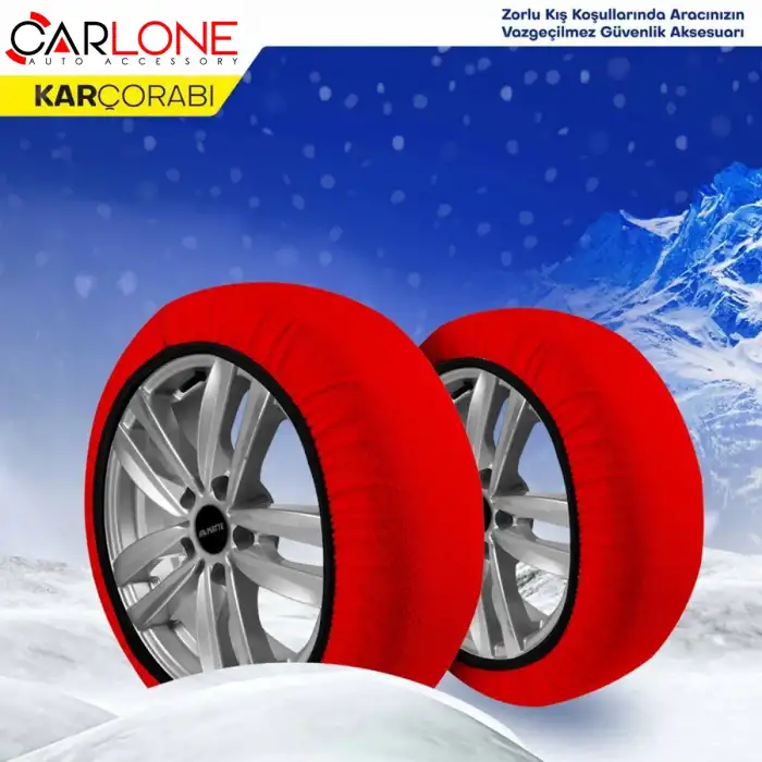 Kar Çorabı  Medium Beden- C.Active Series - Zincire Gerek Yok.! - Aynı Gün Kargo