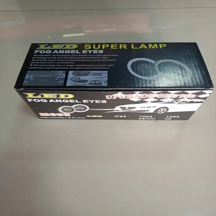 KIRMIZI Angel Sis Farı Metal Alaşım Gövde 76mm