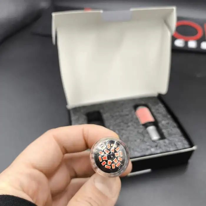 Kırmızı Led Çift Dipli Fren Ampülü 144 Led 93 P21w Yüksek Kalite