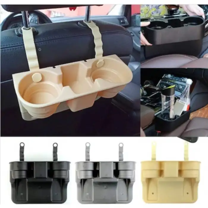 Koltuk Arkası Organizör - Bardaklık - Lüx Organizer