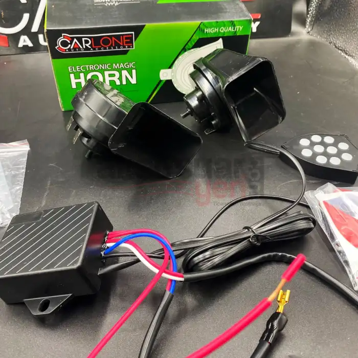 Korna Havalı Model 10 Modlu Elektrikli 12V - Yüksek Ses