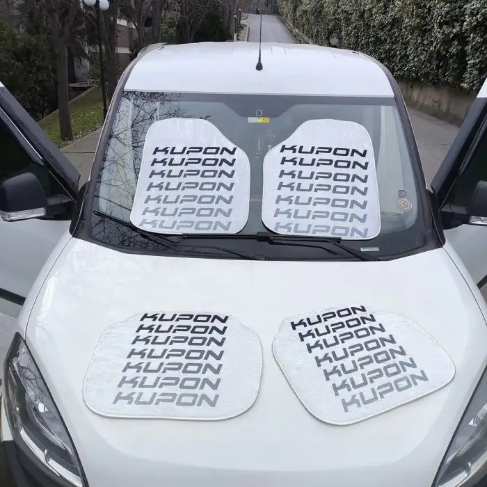 Kupon Beyaz Halı Paspas-Kaydırmaz Taban-Universal-Yıkanabilir