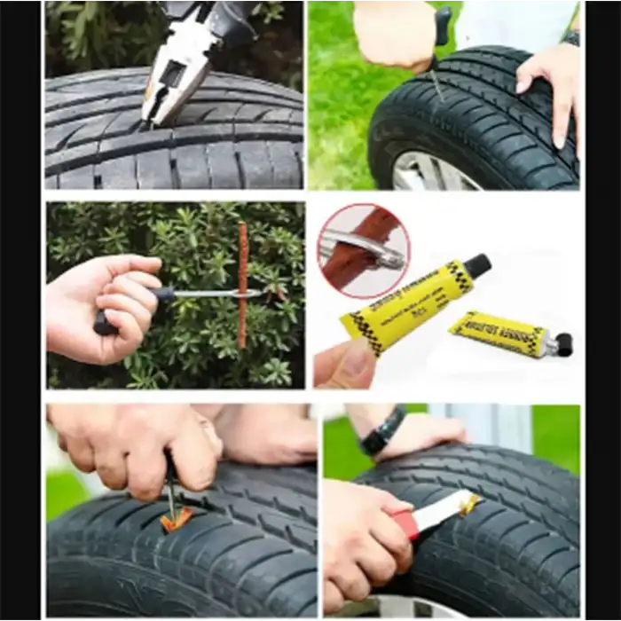 Lastik Tamir Fitili-Oto, SUV, Motor İçin Acil Patlak Onarımı-Pratik Çözüm