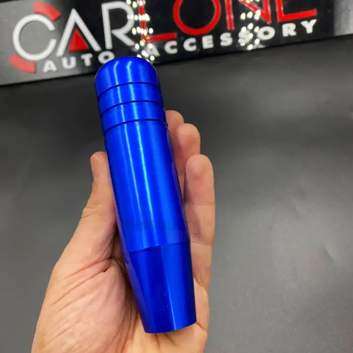 Mavi Renk Vites Topuzu 13cm Metal Gövde Premium Ürün