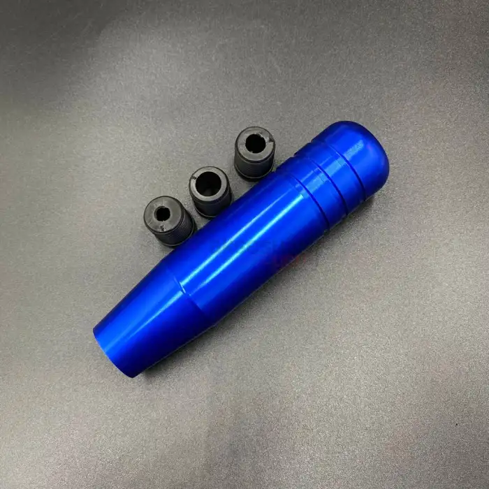 Mavi Renk Vites Topuzu 13cm Metal Gövde Premium Ürün