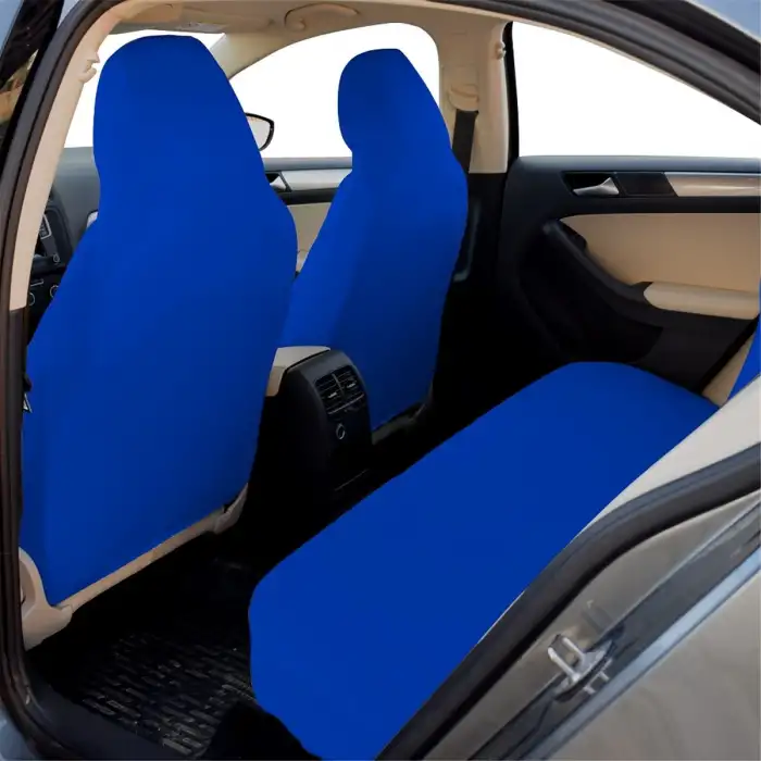 Mavi Servis Kılıfı Düz Renk Fit Kesim Likralı Ürün Terletmez Kumaş