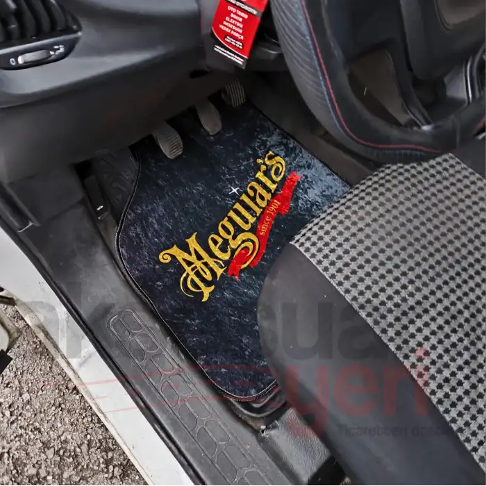 Meguiars Araç İçi Halı Paspas-Kaydırmaz Taban-Üniversal Her Araca Uyumlu-Yıkanabilir