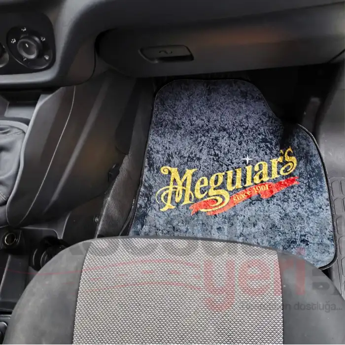 Meguiars Araç İçi Halı Paspas-Kaydırmaz Taban-Üniversal Her Araca Uyumlu-Yıkanabilir