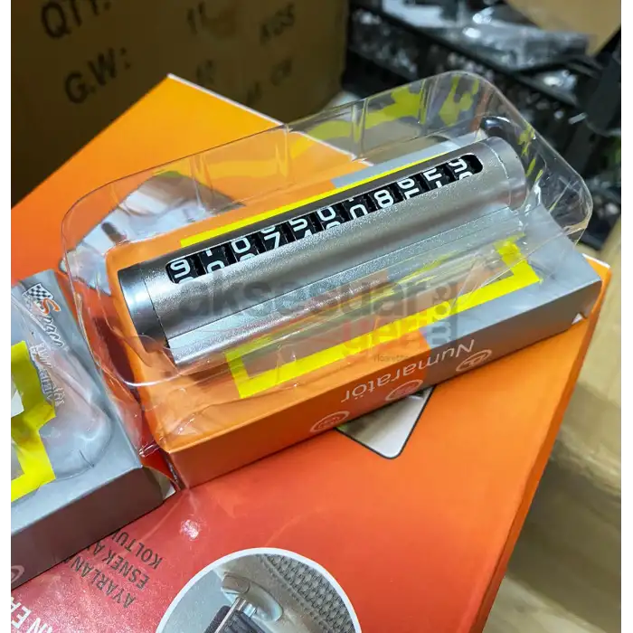 Metal Araç Numaratör Park Tel Gümüş Renk 1.Sınıf İthal Ürün