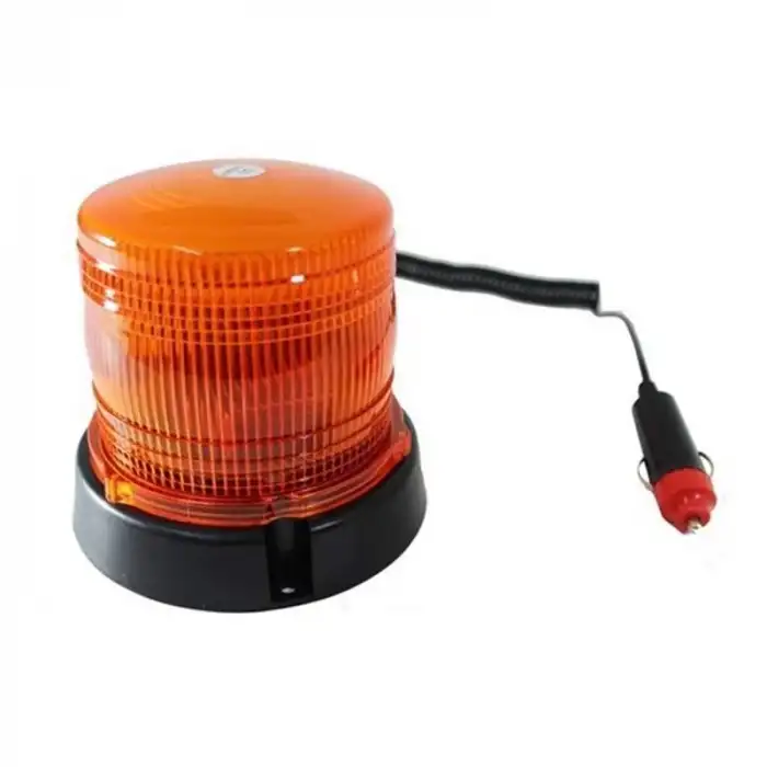 Mıknatıslı Çakar Tepe Lambası Turuncu Renk Ultra Mıknatıs Çekim Gücü