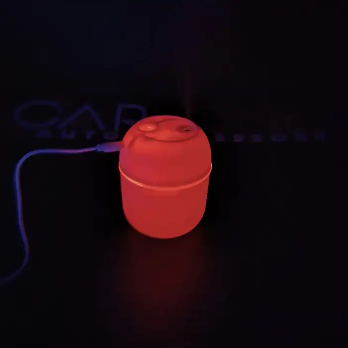 Mini Ortam Nemlendirici Araç İçi Ev Ofis Rgb Renkli Işıklı Buhar makinası