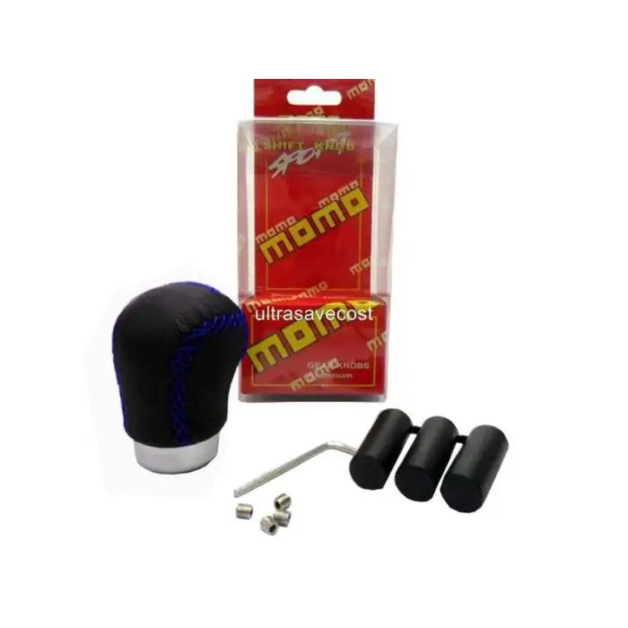 MOMO Italy Deri Vites Topuzu Mavi İşlemeli Profesyonel Orjinal İthal ürün A+ Malzeme