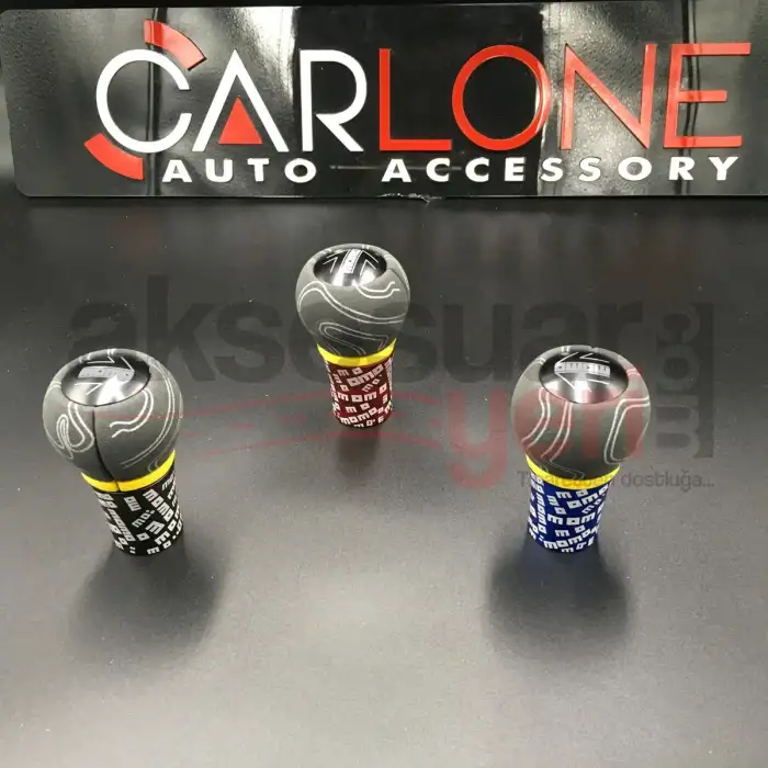 Momo Vites Topuzu Kırmızı Renk Süet Nubuk Alcantra Premium Lüx Vites Topuzu