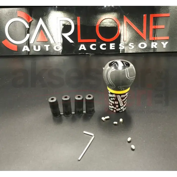 Momo Vites Topuzu Siyah Renk Süet Nubuk Alcantra Premium Lüx Vites Topuzu