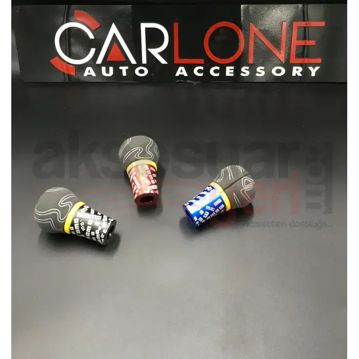 Momo Vites Topuzu Siyah Renk Süet Nubuk Alcantra Premium Lüx Vites Topuzu