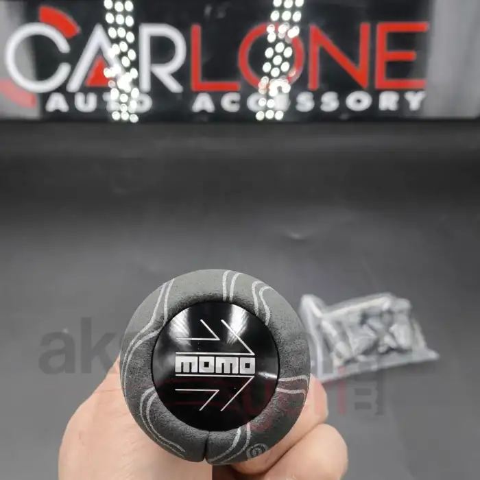 Momo Vites Topuzu Mor Renk Süet Nubuk Alcantra Premium Lüx Vites Topuzu