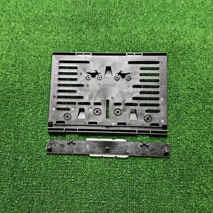 Motorsiklet Plakalık BBS Lazer Kesim 3D Kabartmalı Model Motor Plakalığı