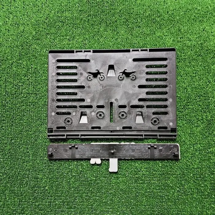 Motorsiklet Plakalık Marl bora Lazer Kesim 3D Kabartmalı Model Motor Plakalığı