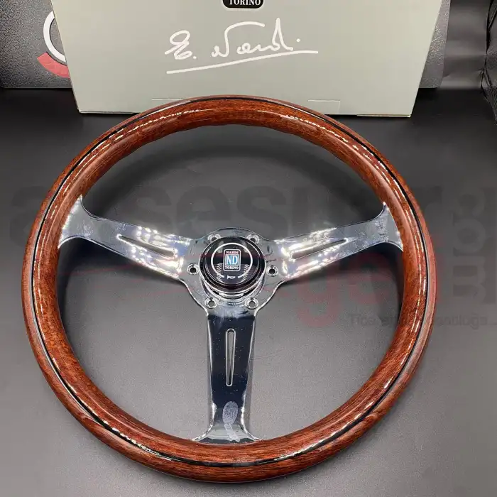 Nardi Ahşap Direksiyon 35cm-Çelik Gövde-Ojinal 1. Sınıf Premium Direksiyon