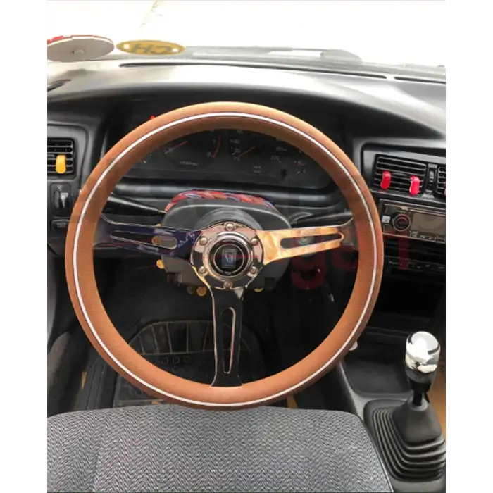 Nardi Poliüretan Direksiyon 35cm-Çelik Gövde-Ojinal 1. Sınıf Premium Direksiyon